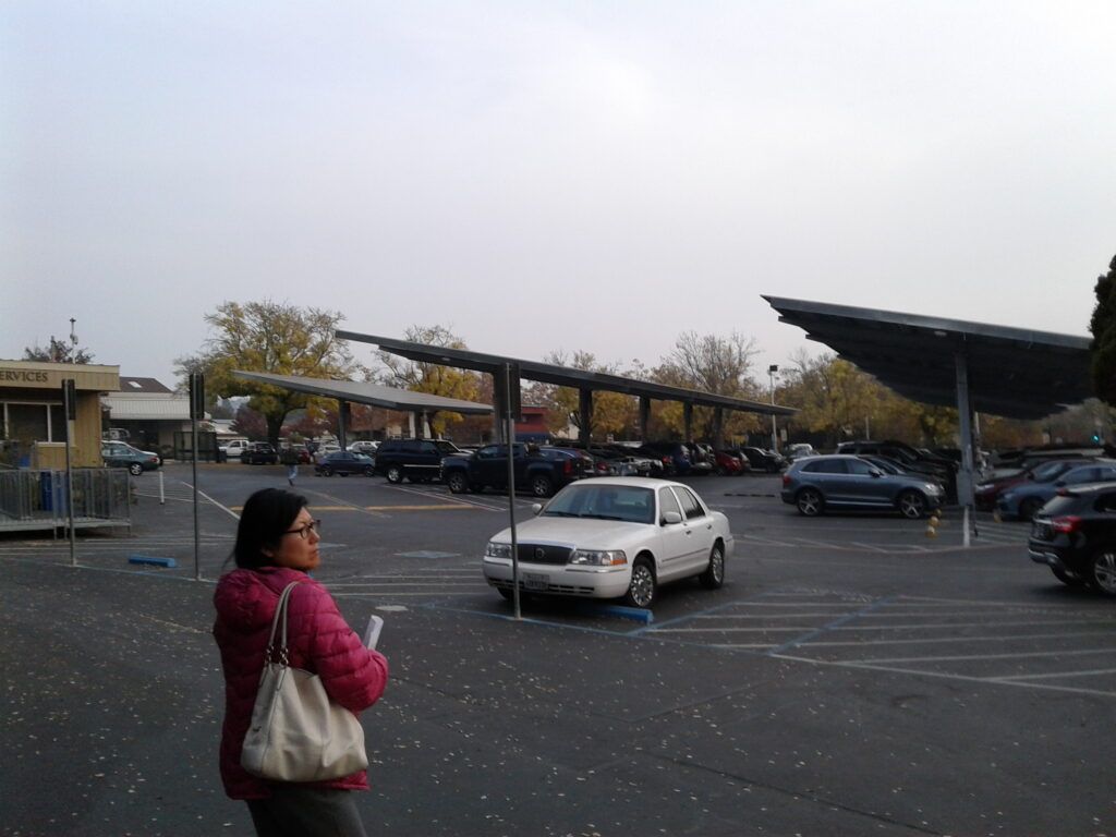 College Of Marin Parking Lot