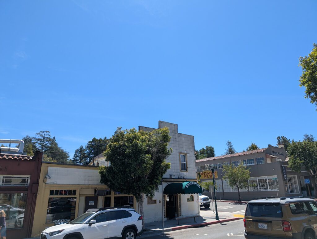 Downtown Larkspur Silver Peso
