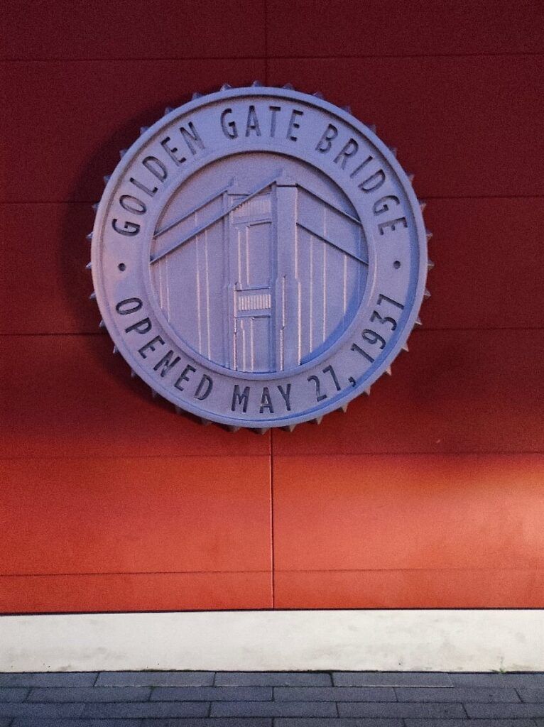Golden Gate Bridge Sign